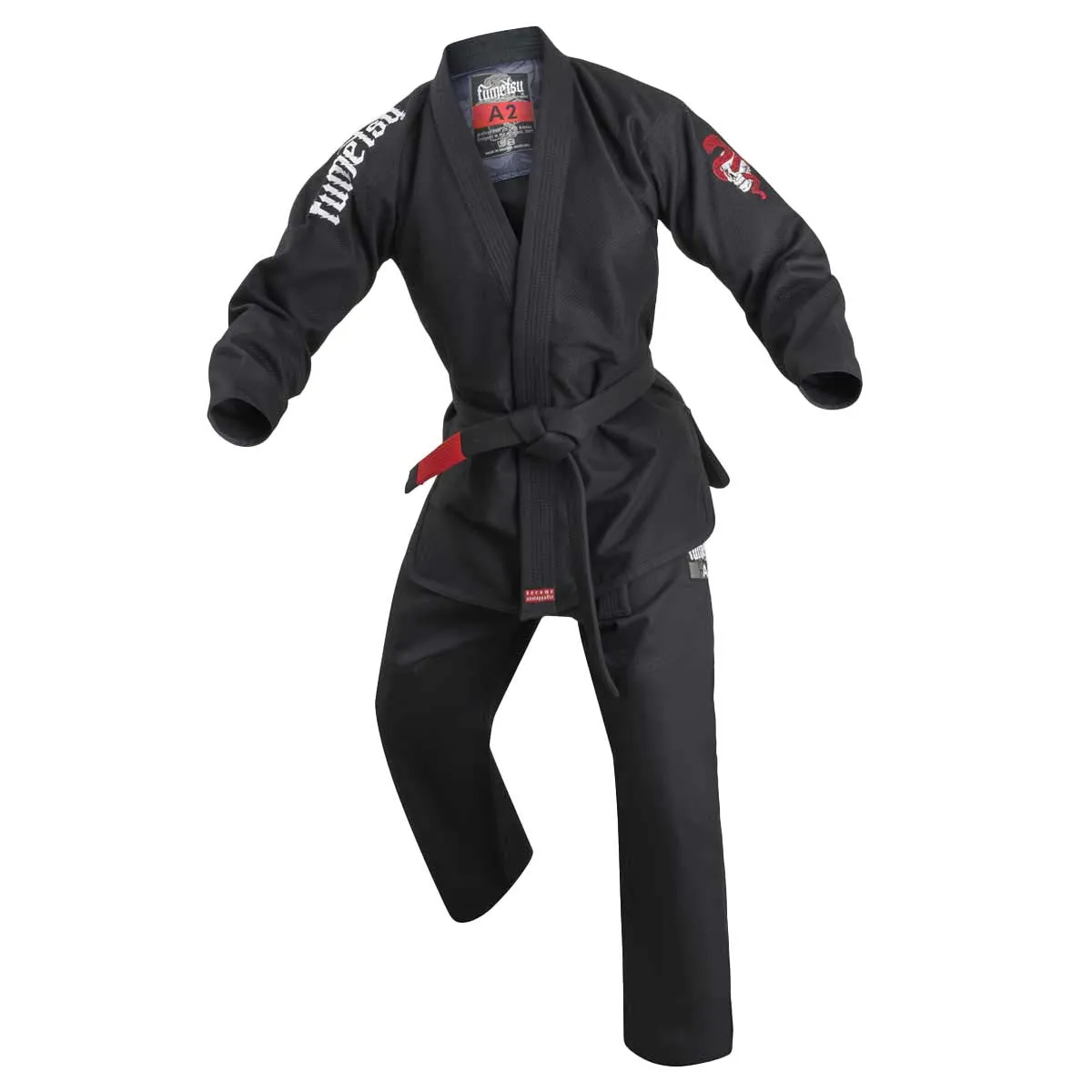 Fumetsu Snake Eyes BJJ Gi Black