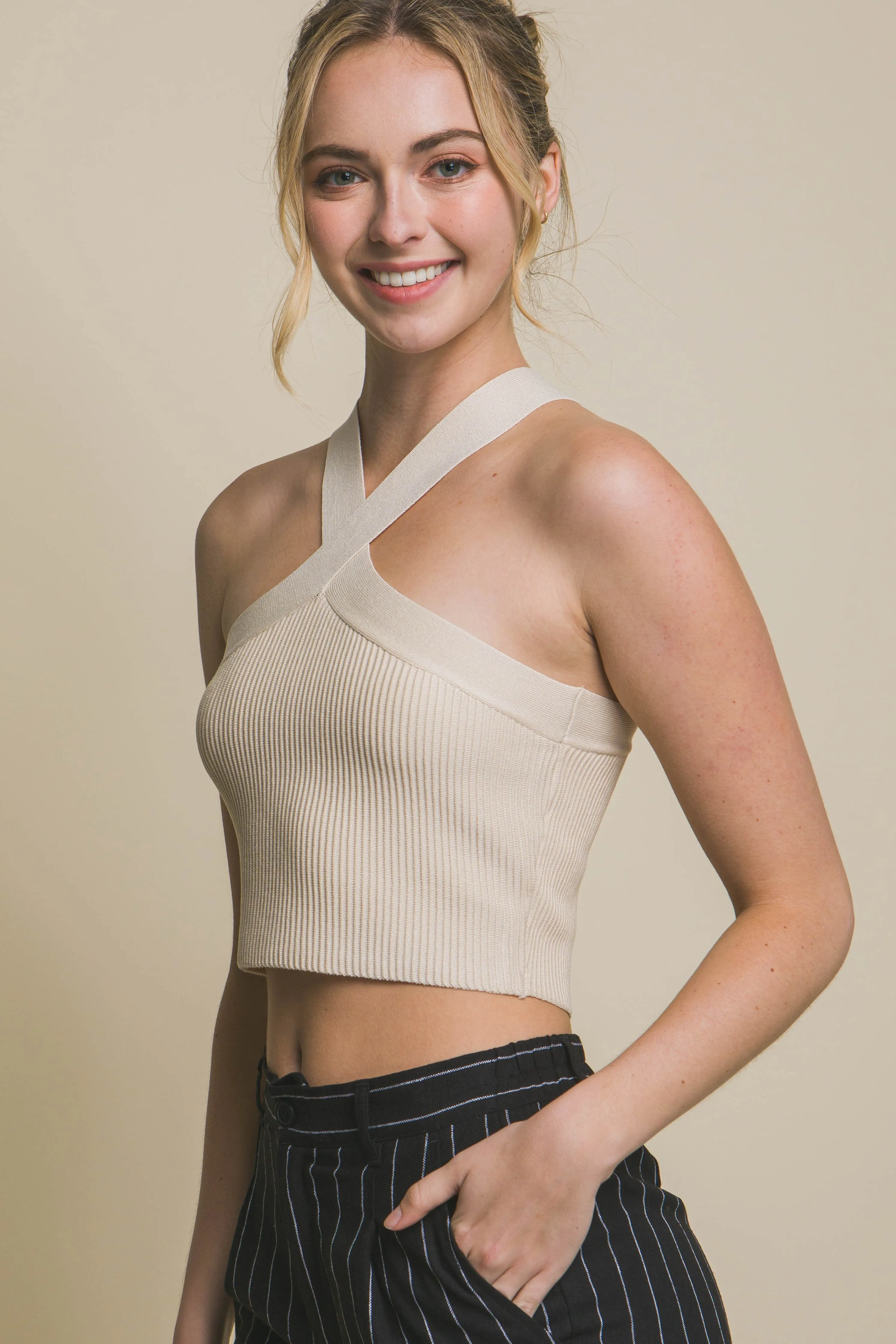 Turn Of Events Ribbed Tank Top