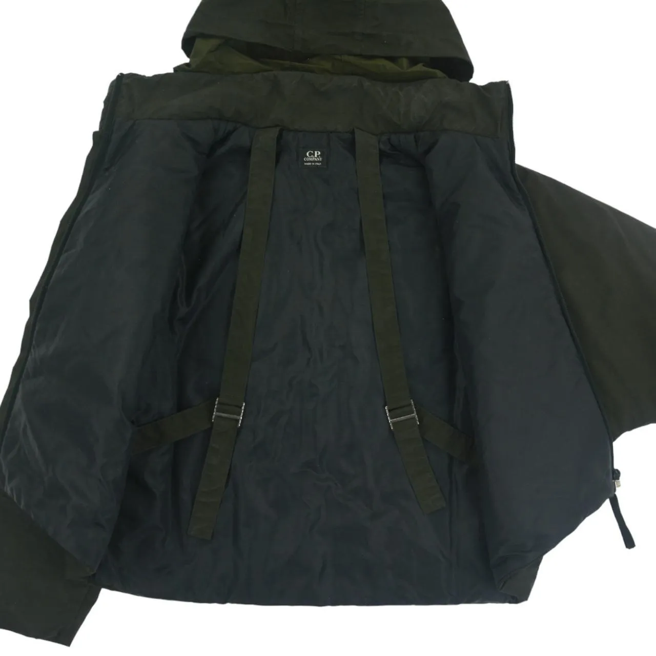 Vintage 2000 CP Company Moreno Ferrari Cropped Puffer Jacket Size S